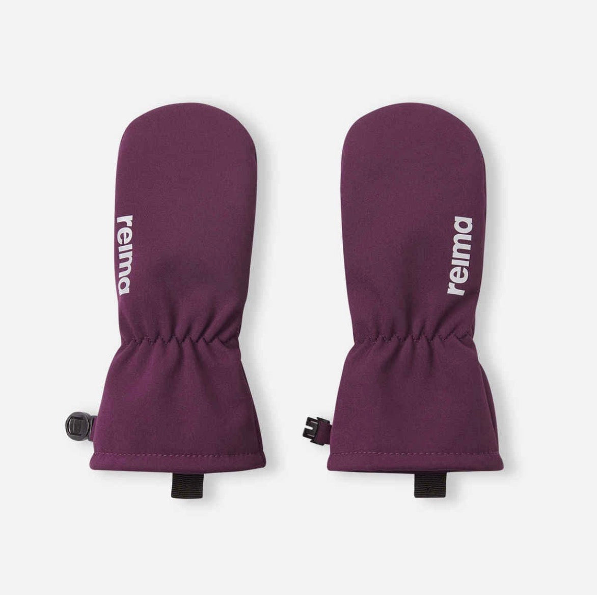 REIMA  Osaten - Kids' Softshell Mittens Deep Purple