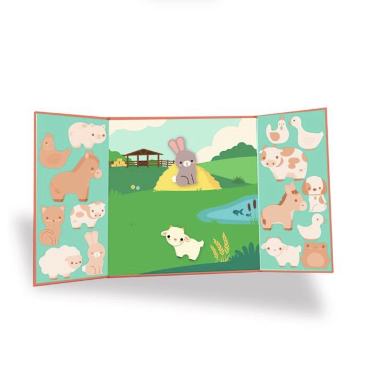 Stickers / Farm animals by Djeco
