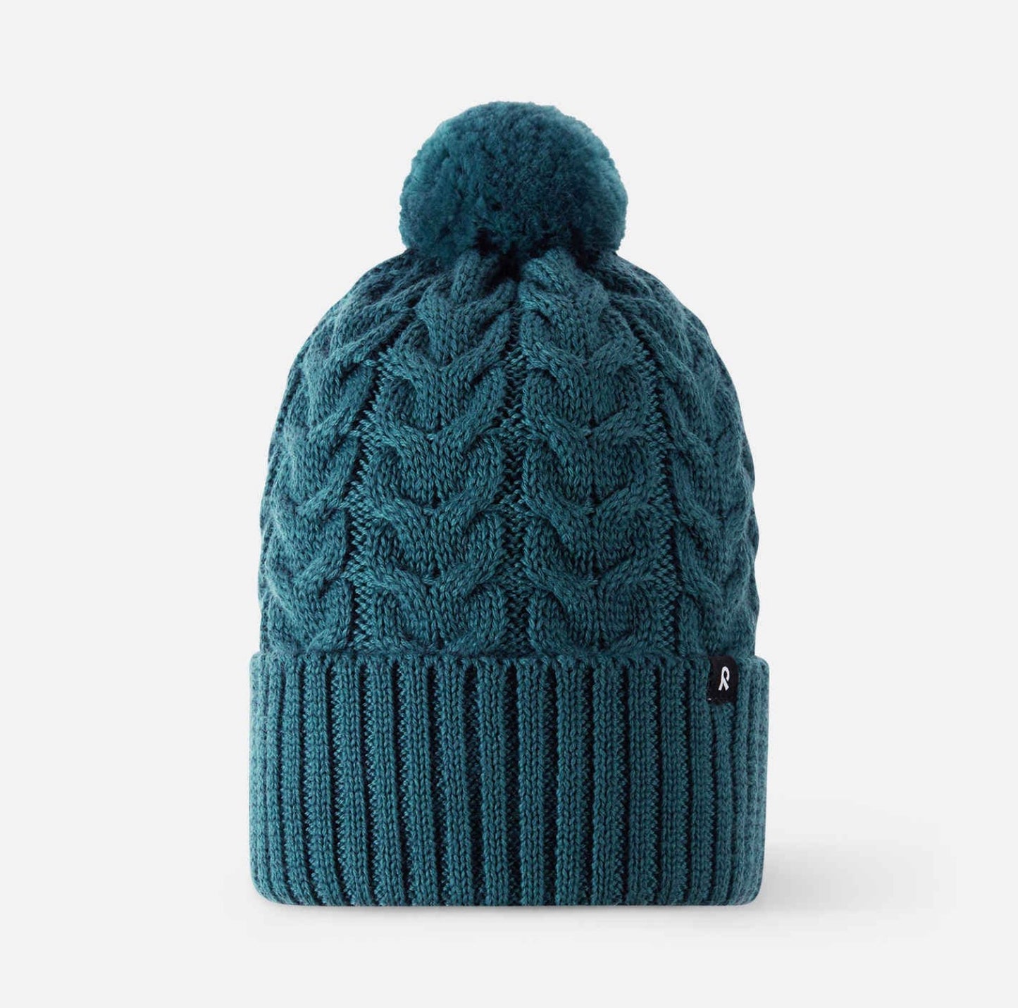 Reima Routii - Kids' Merino Wool Blend Beanie Dark Teal
