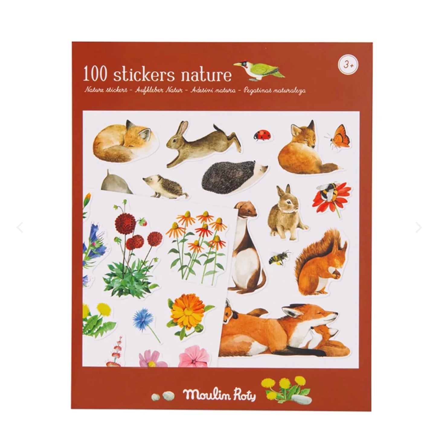 LE JARDINIER - NATURE STICKERS By Moulin Roty