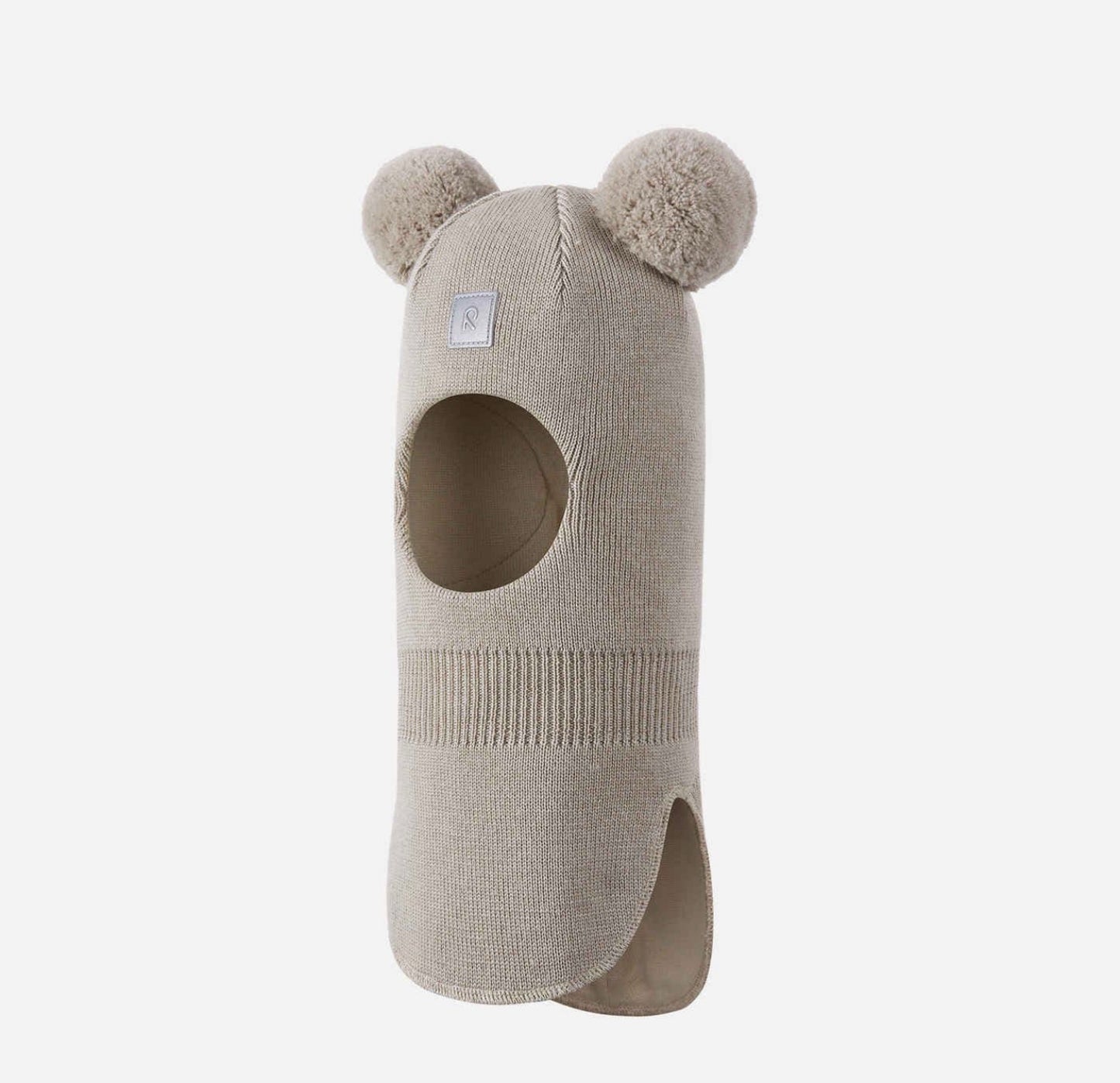 REIMA Cotton-Lined Wool Balaclava Earthy Beige - Vekkuli