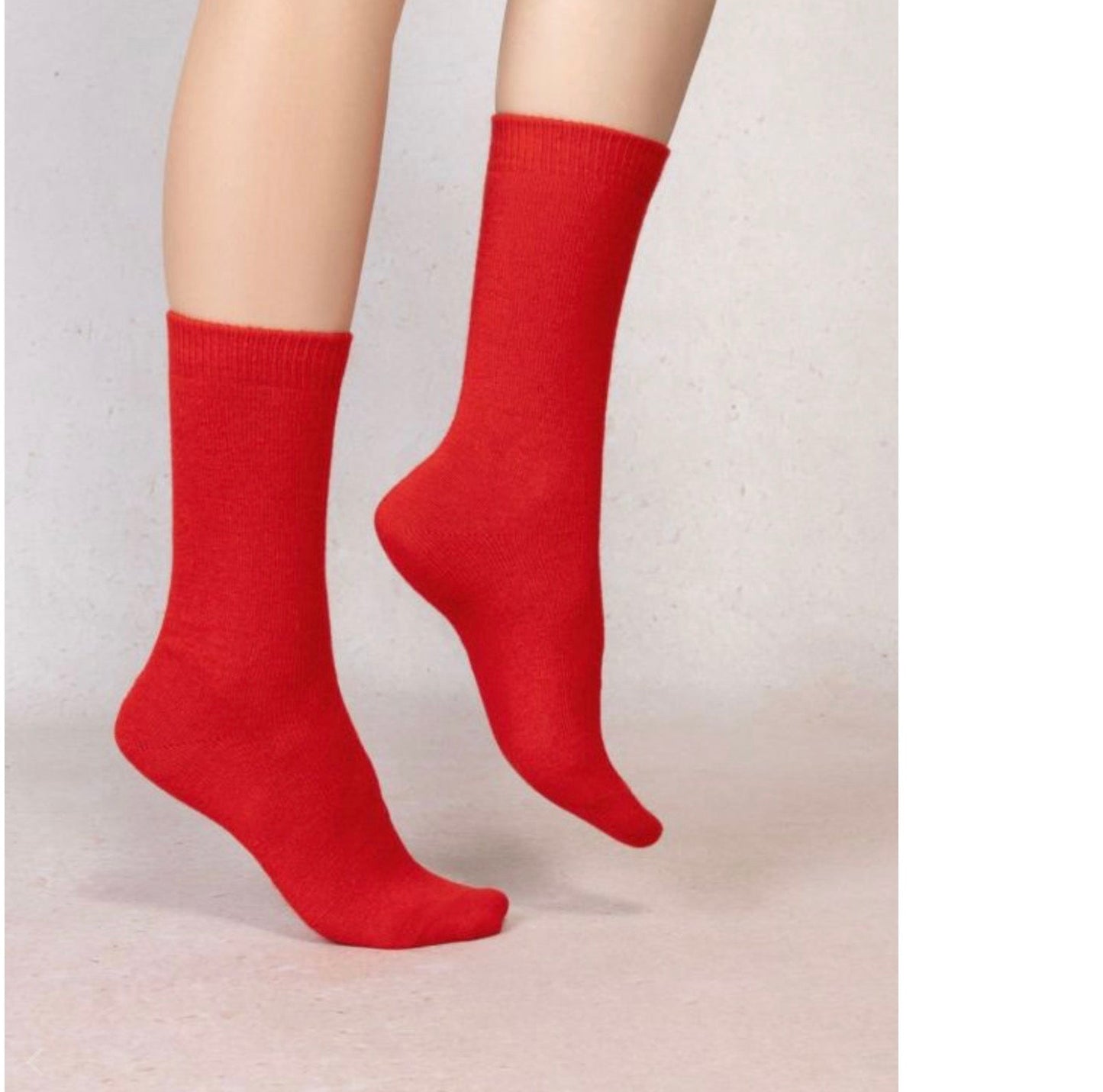 Cashmere Socks Red 39/41 by Blueforet