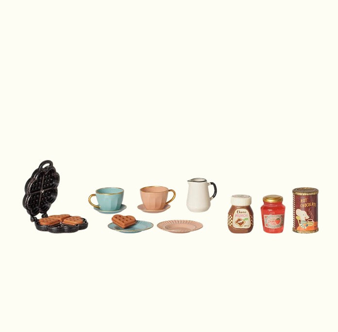 Waffle Set , Mouse By Maileg