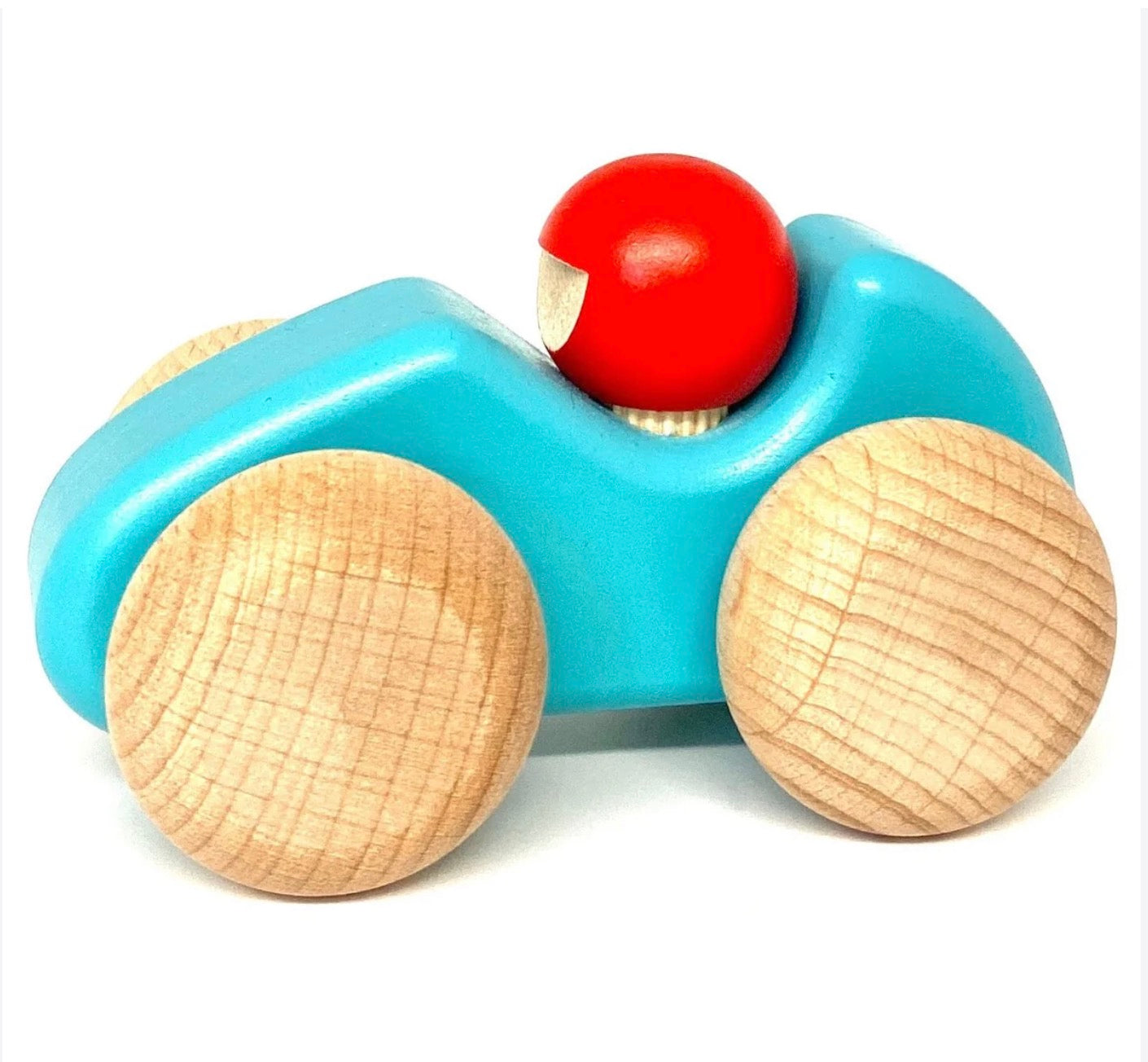 BAJO Wooden Racing Car Blue