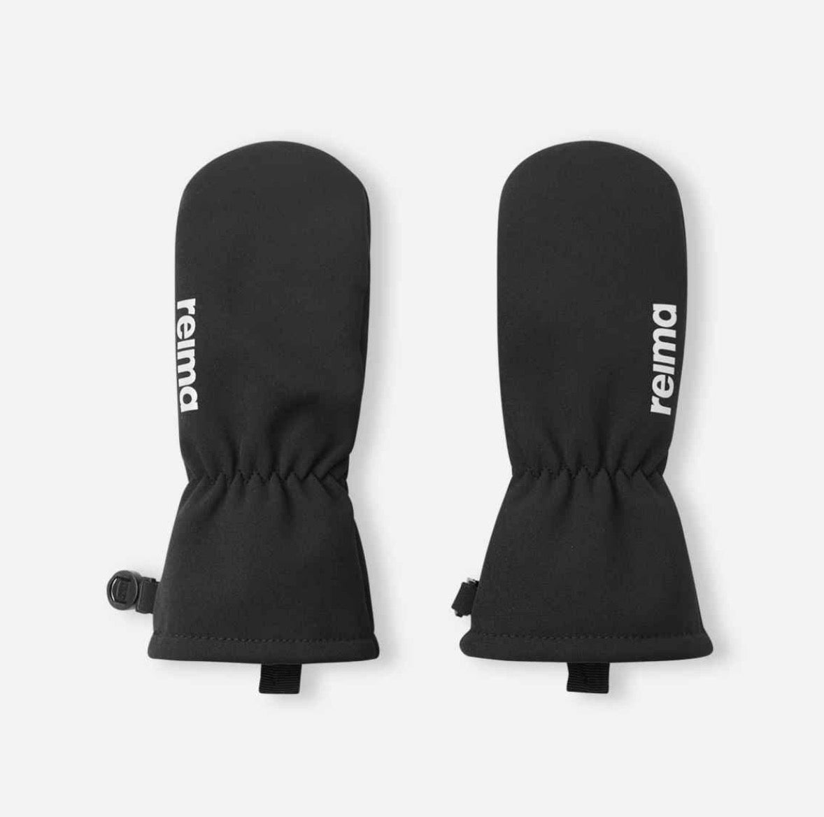 REIMA  Osaten - Kids' Softshell Mittens Deep Black