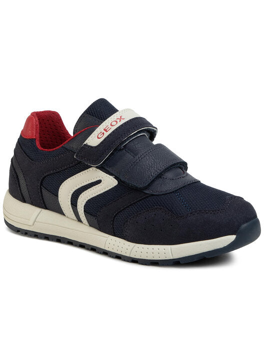 GEOX Alben Navy/Red Shoes