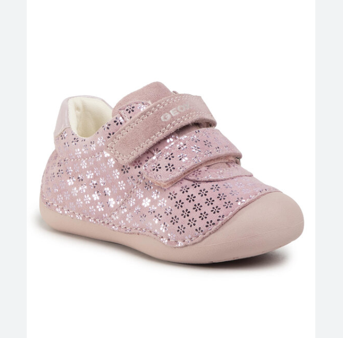 GEOX Baby Shoes Tutim Rose Flowers