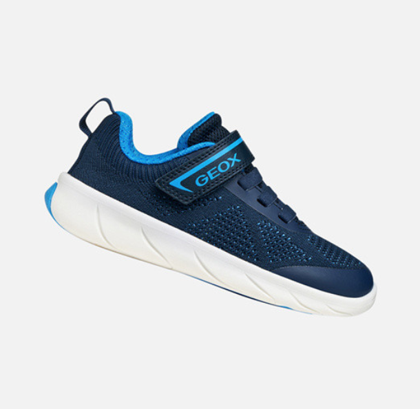 GEOX Foot-Run Barefoot Runners Navy/Azure
