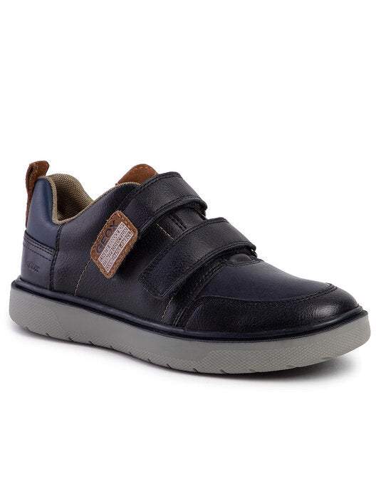 GEOX Riddock Navy Leather  Shoes