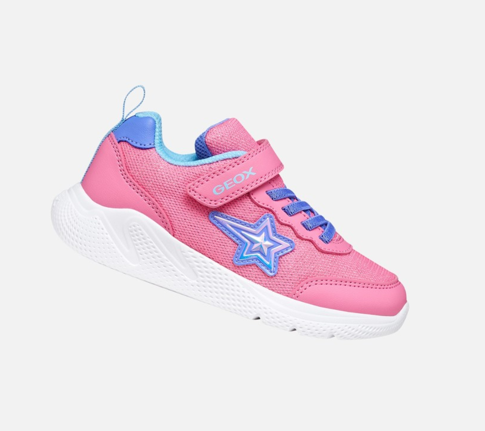GEOX Sprintye Runners Pink/Indigo