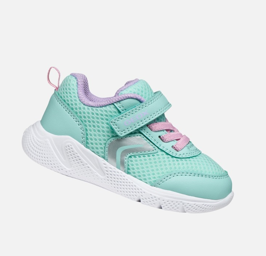 GEOX Sprintye Baby  Runners Watersea/Pink
