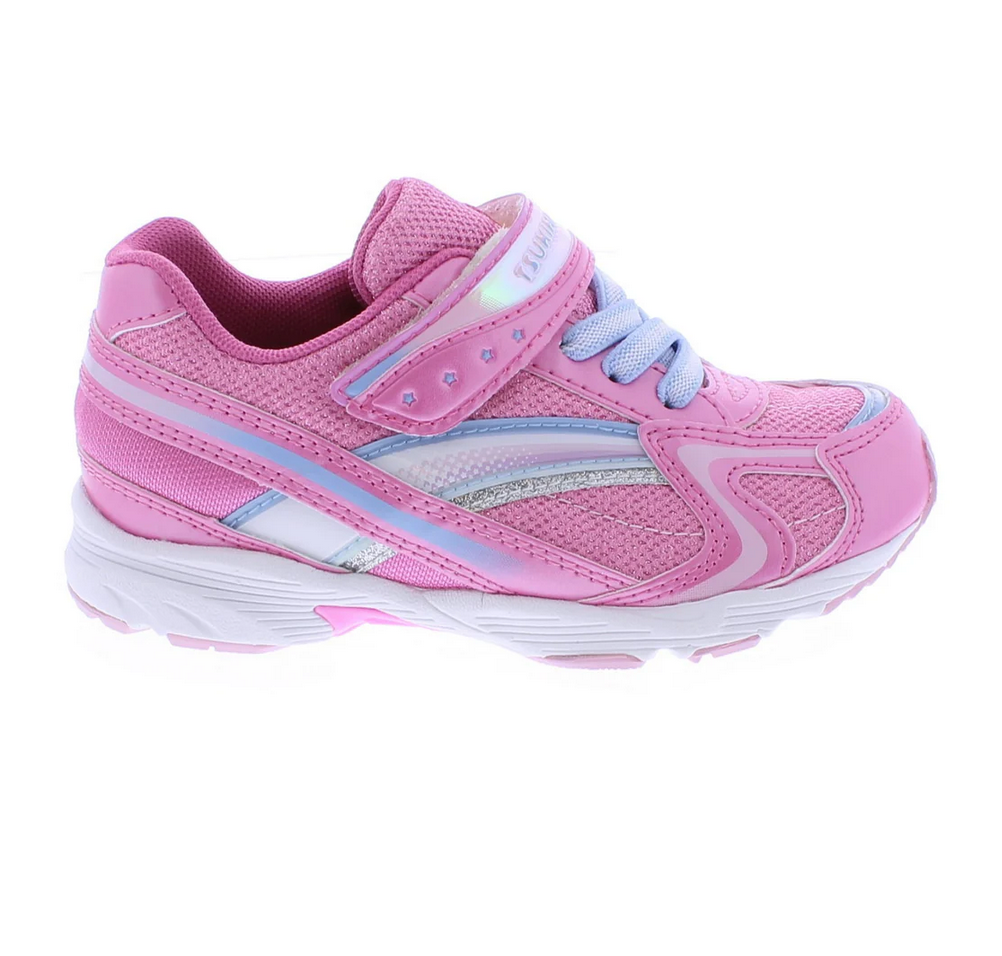 Tsukihoshi Glitz Child Shoes (Pink/LtBlue)