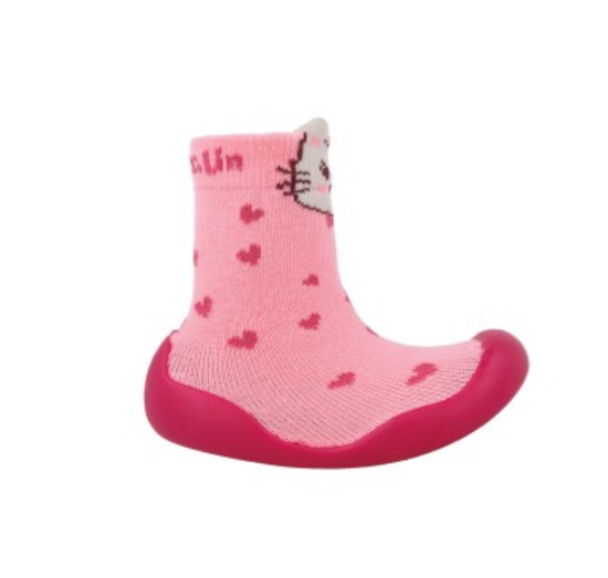 Garvalin Slippers Socks for babies Pink