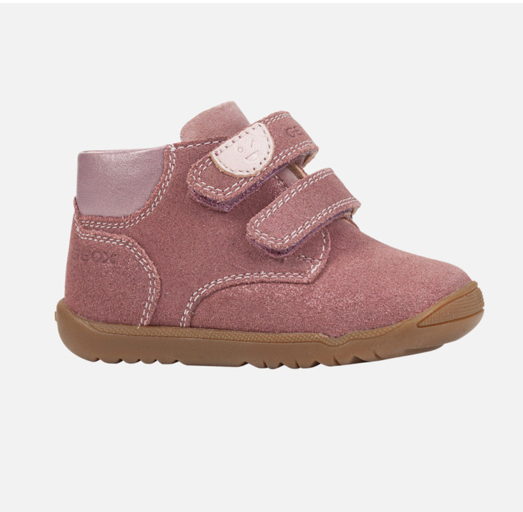 Geox Barefoot Macchia Baby Shoes Rose