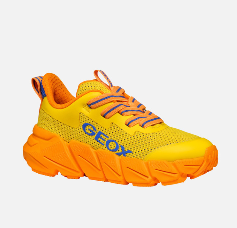 Geox flexyper fast junior Sneaker Yellow/Orange