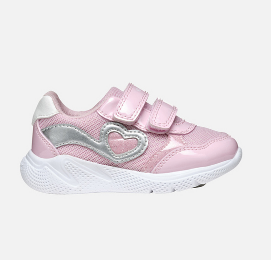 Geox Girl's Runners Sprintye Pink / Silver