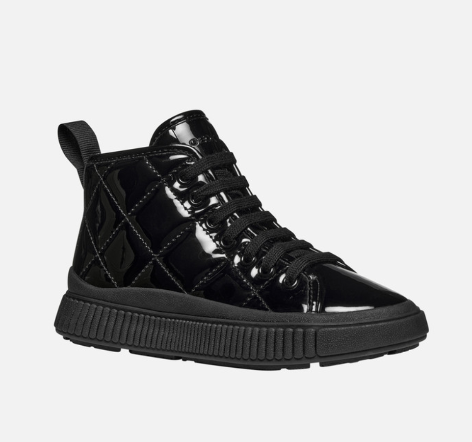 Geox  Laquinny Girl High top Sneakers Black