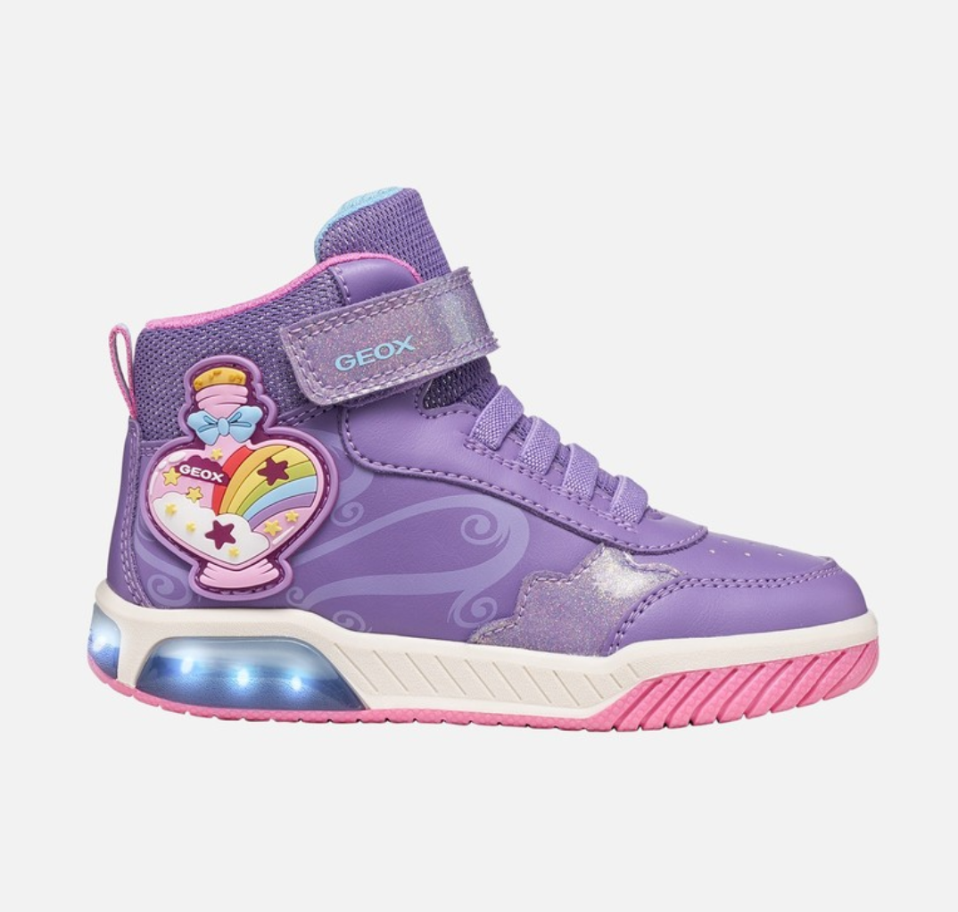 Geox  inek girl Shoes with lights Vioelet/Fuchsia