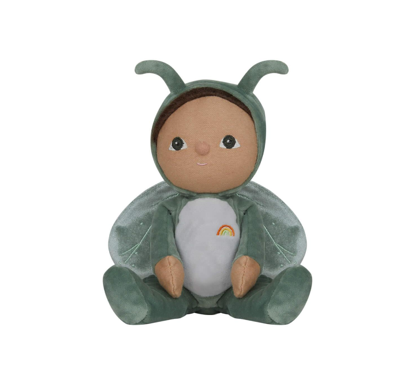 Dinky Dinkum Dolls - Gideon Grasshopper - Green  - by Olli Ella