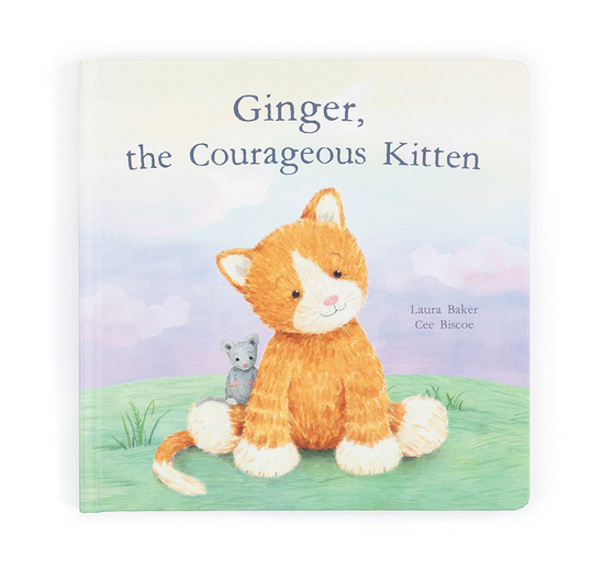Ginger, the Courageous Kitten Book by Jellycat