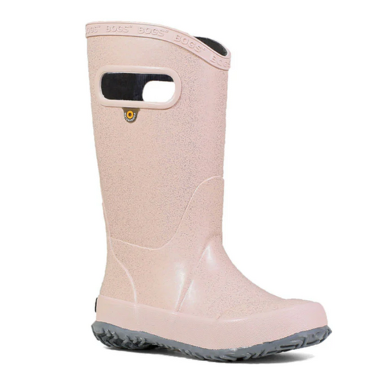 BOGS Rainboot Rose Gold Glitter