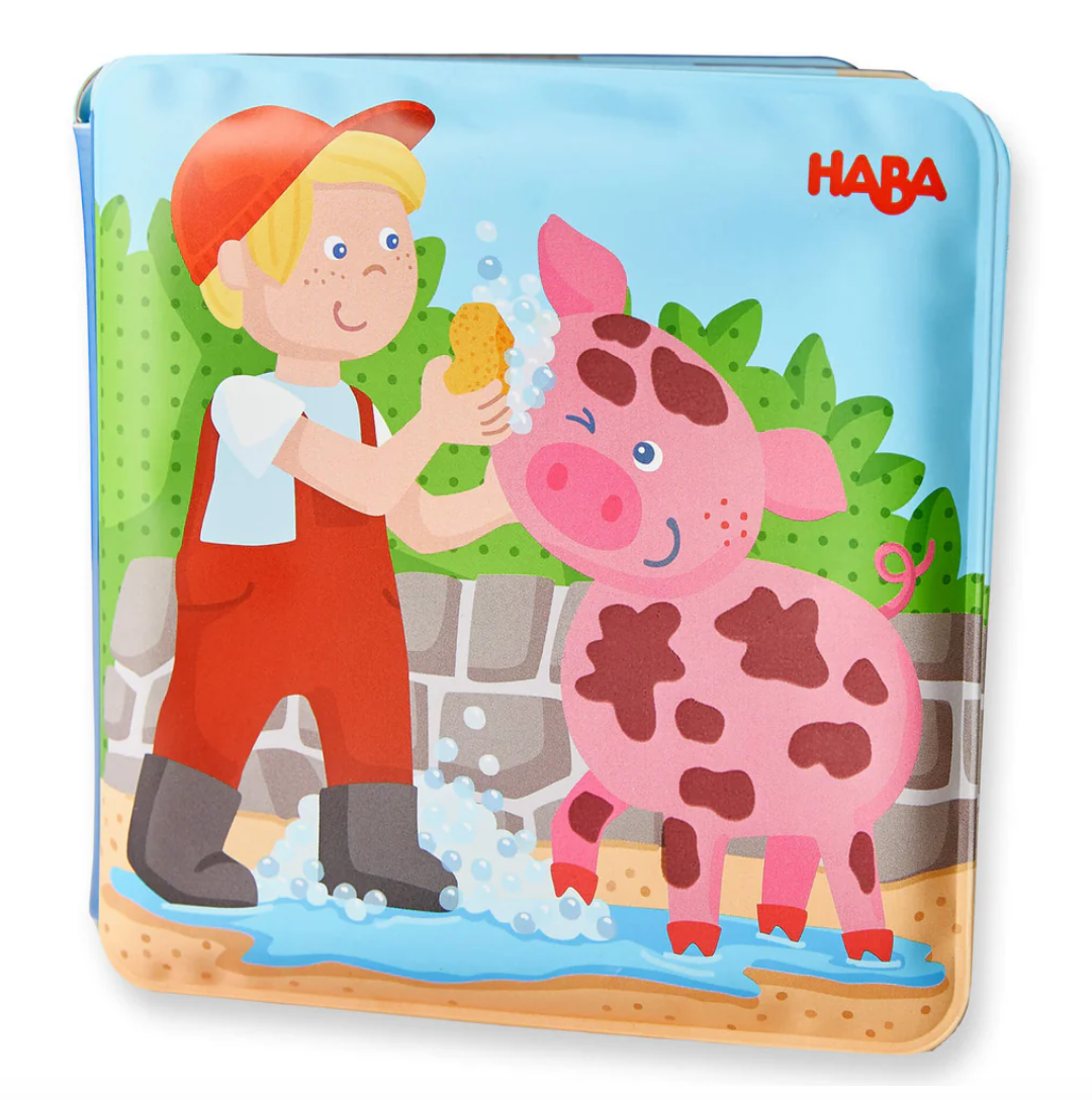 Haba HABA Farm Animal Magic Color Changing Wash Away Bath Book