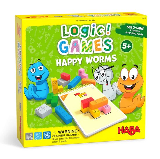 HABA Logic! GAMES: Happy Worms
