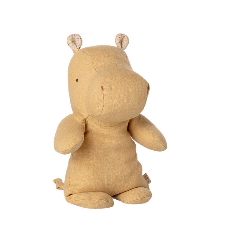 Hippo, Small - Cream Yellow  by Maileg