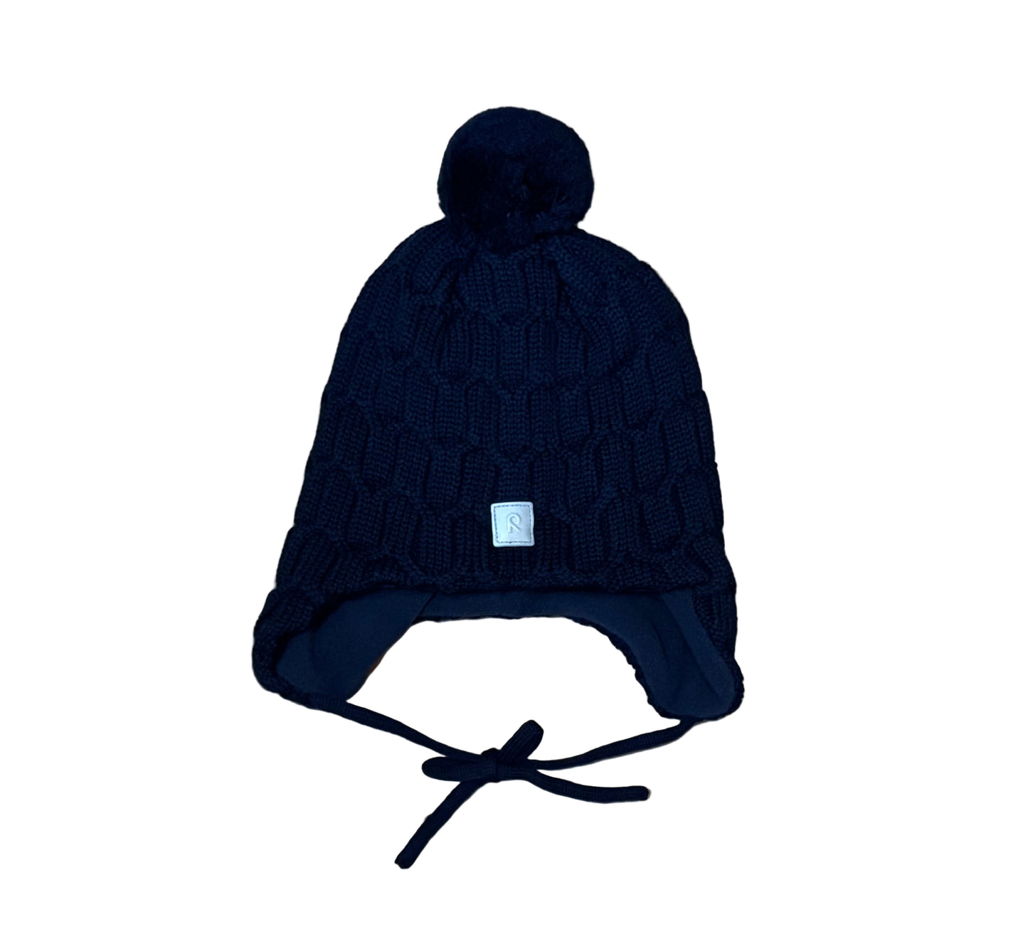 Fleece-Lined Merino Wool Winter Hat - Nunavut Navy