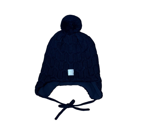 Fleece-Lined Merino Wool Winter Hat - Nunavut Navy