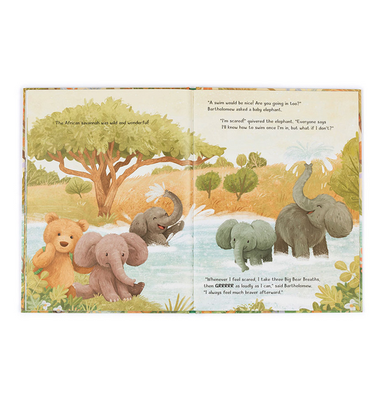 It's a Big World Bartholomew Book by Jellycat