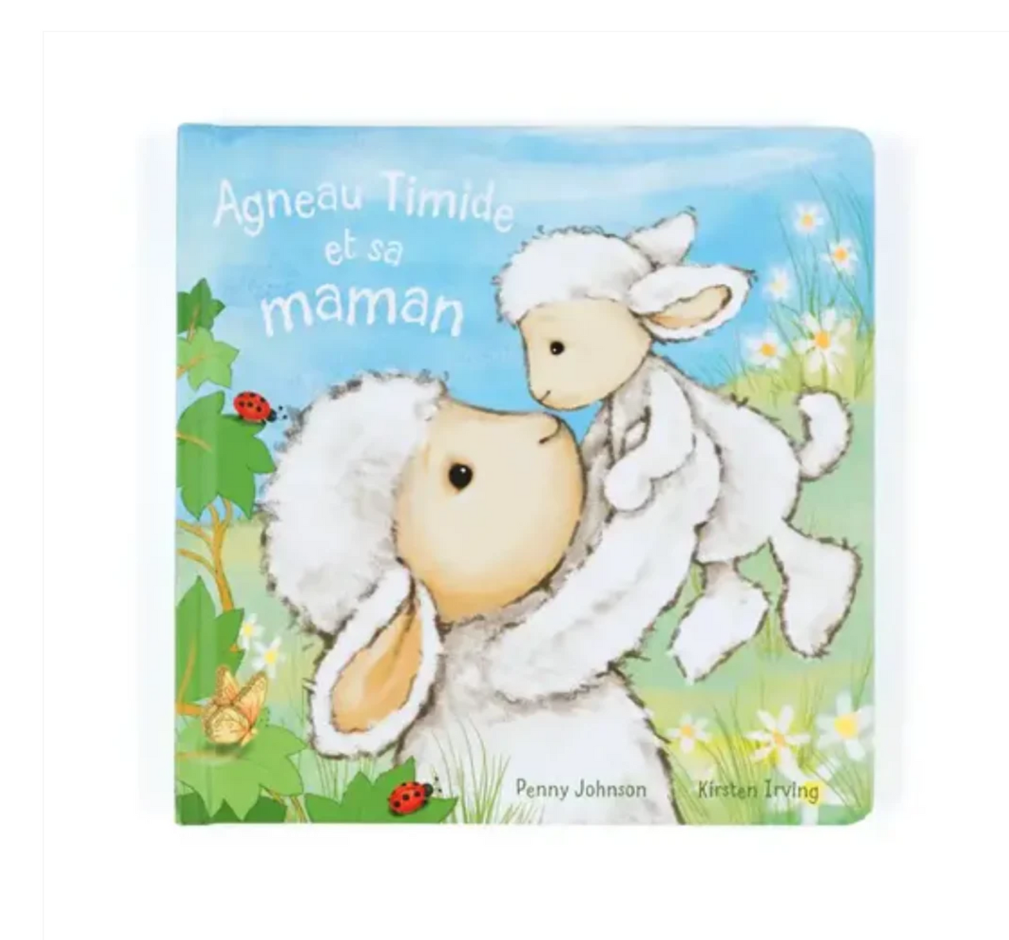 Jellycat - Book, Agneau Timide et sa Maman