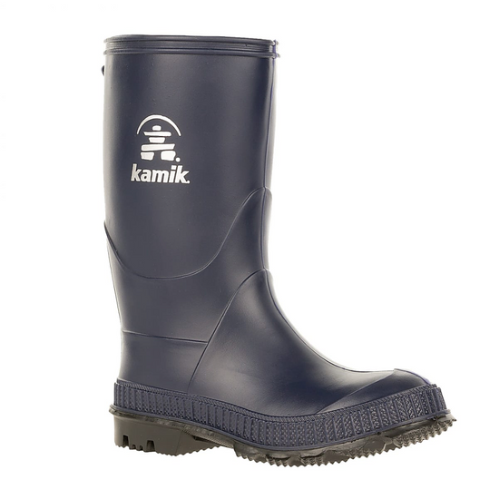 Load image into Gallery viewer, Kamik The Stomp Rain Boots Navy Black
