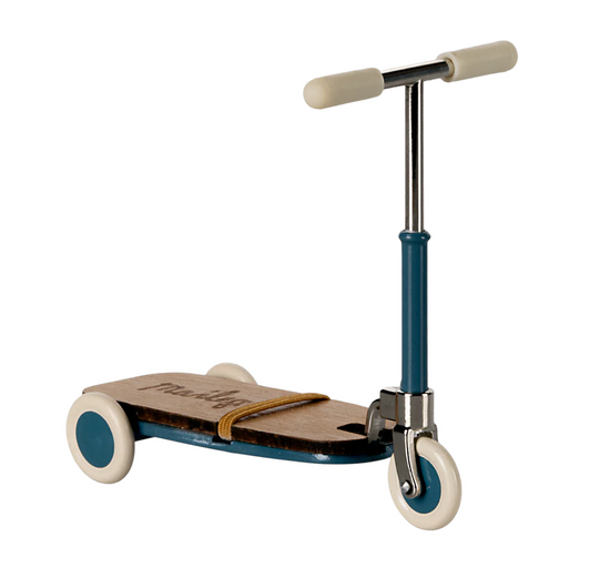 Kick board, Mouse - Blue by Maileg