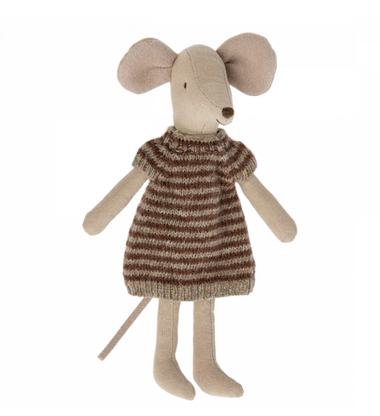 Maileg Knitted Dress, Mum Mouse Size