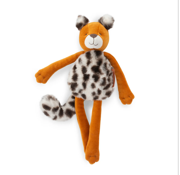 La Foret Mawa - Leopard Rattle by Moulin Roty