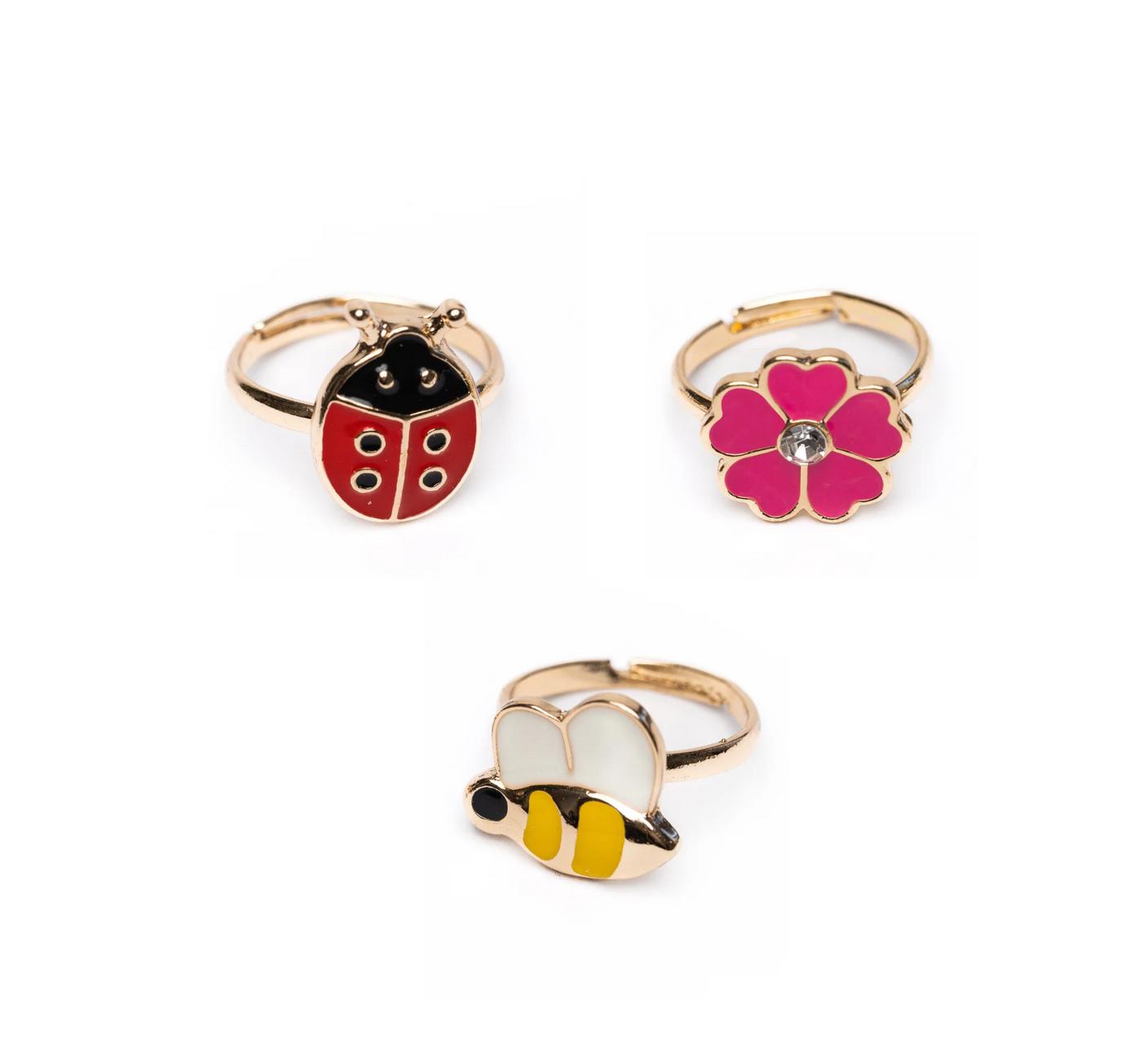 Ladybug Garden Ring Set by Great Pretenders