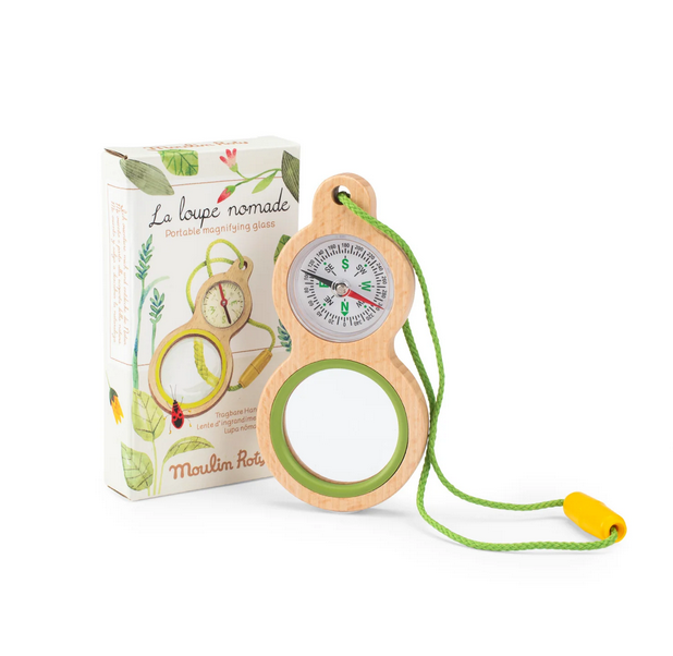 Le Botaniste - Portable Magnifying Glass by Moulin Roty