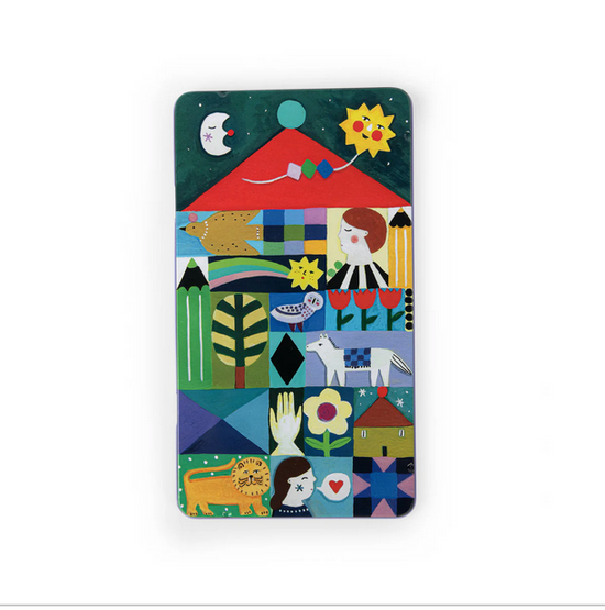 Les Cometes Filantes - 12 Metallic Colouring Pencils by Moulin Roty