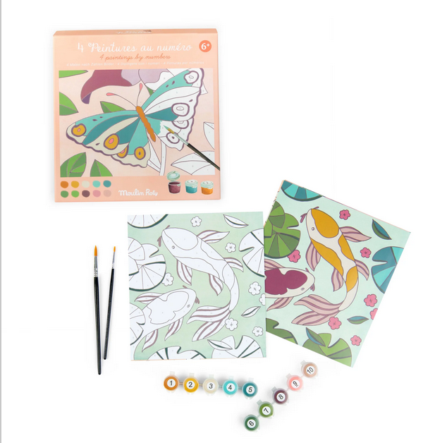 Les Rosalies - Painting by Numbers by Moulin Roty