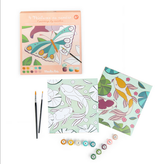 Les Rosalies - Painting by Numbers by Moulin Roty