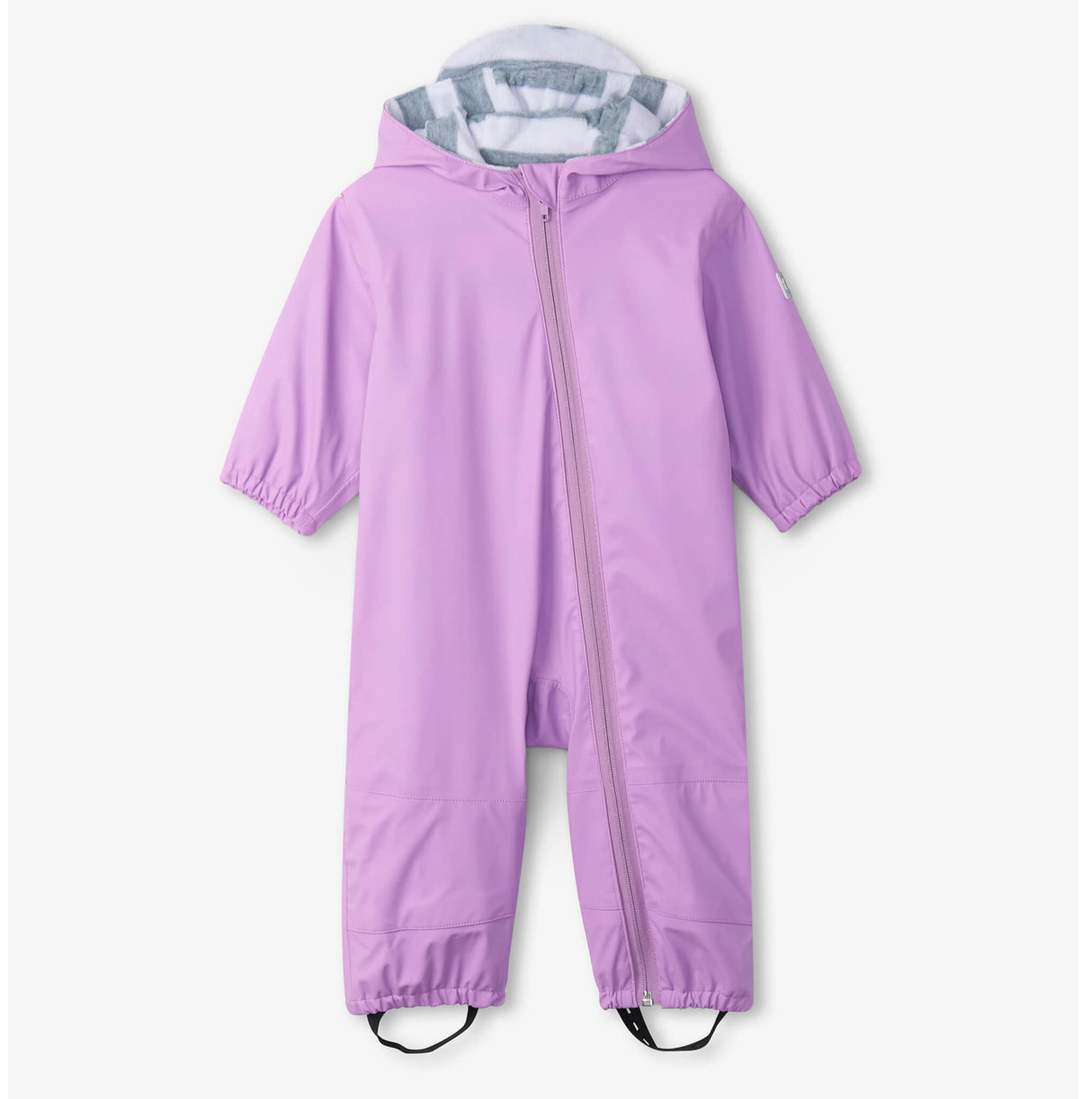 HATLEY Lilac Terry Lined Baby Rain Suit