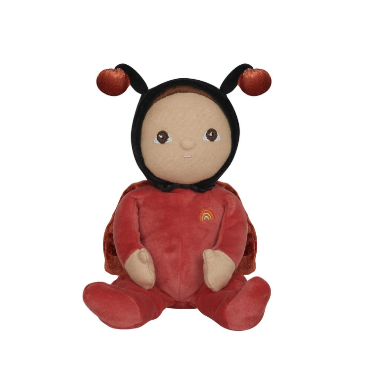 Dinky Dinkum Dolls -  Lola Ladybug - Red - by Olli Ella