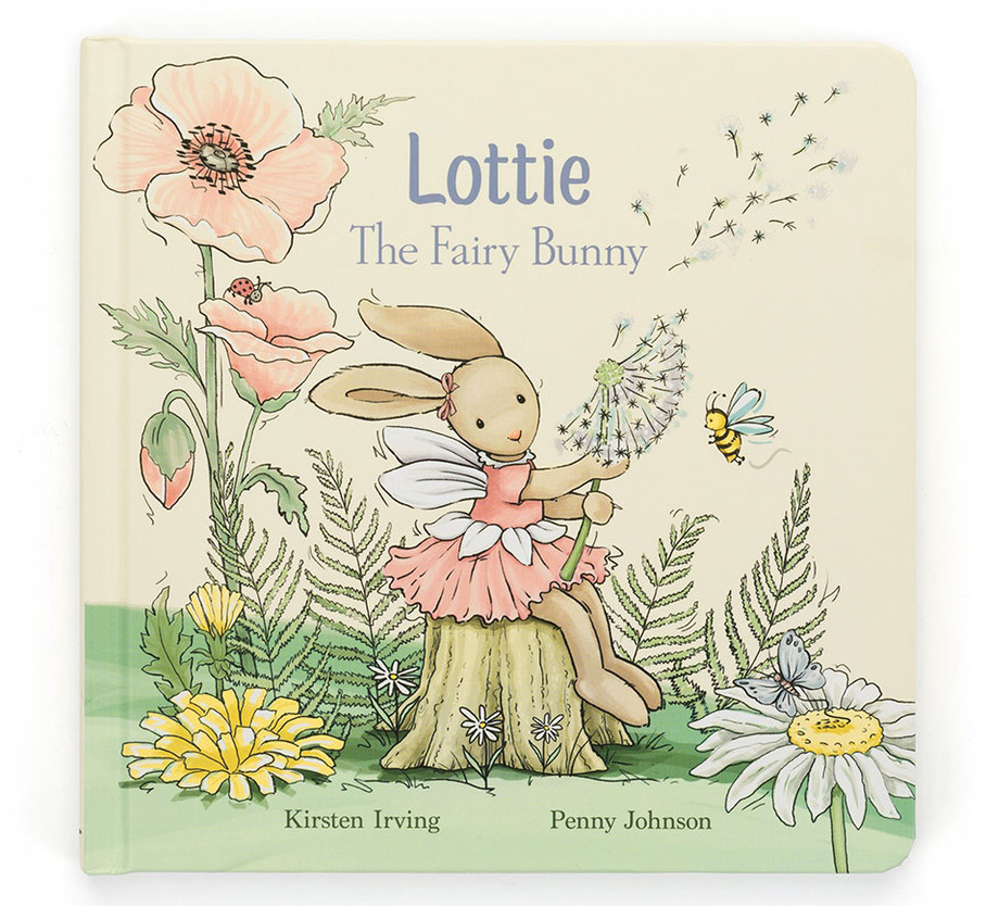 Lottie Fairy Bunny Book by Jellycat