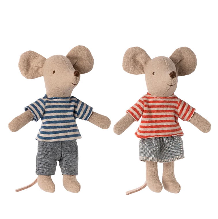 LouiMax & Stella, Little sister and brother mice  by Maileg