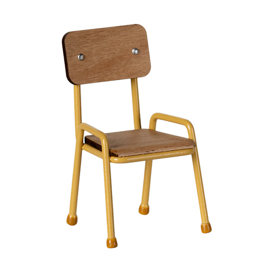 Maileg Chair, Mouse - Yellow
