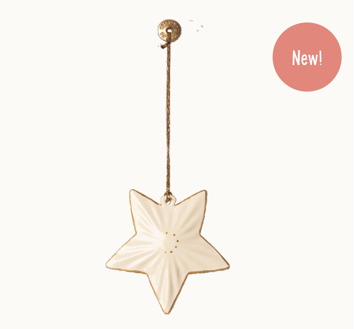 Maileg Metal ornament, Star