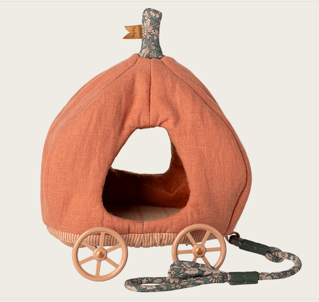 Maileg Pumpkin carriage, Mouse
