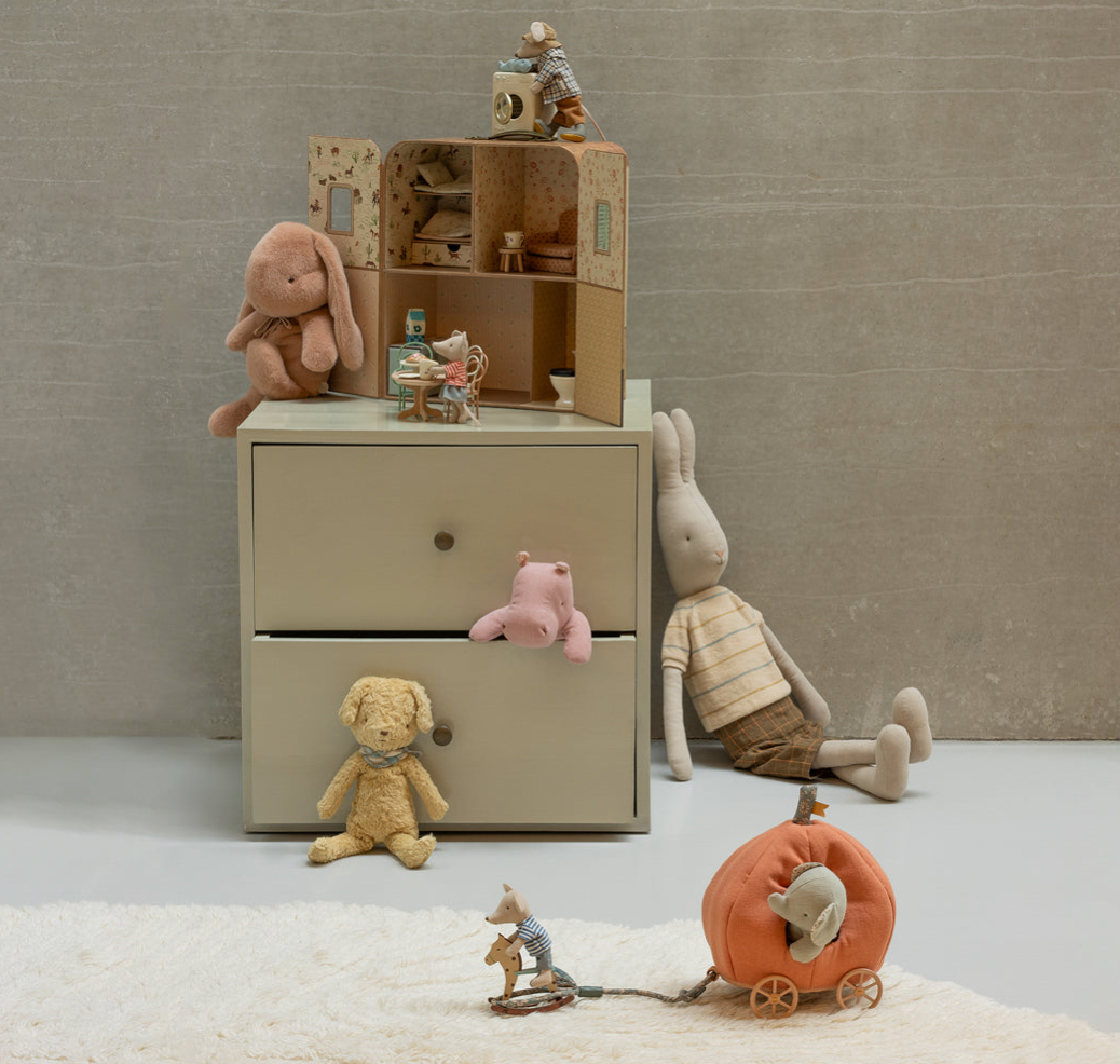 Maileg Pumpkin carriage, Mouse