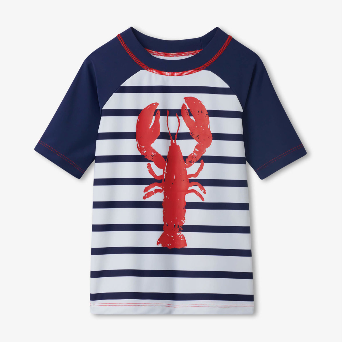 Swim Marine Lobster Short Sleeve Rashguard By Hatley